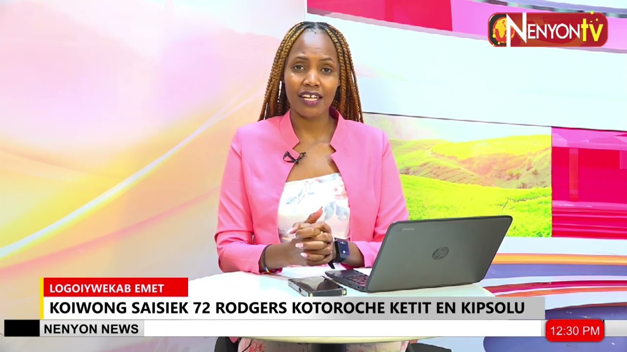 CELEBRATIONS AT KIPSOLU AGC AS RODGERS COMPLETES 73-HOUR TREE-HUGGING CHALLENGE