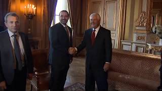 Secretary Tillerson Meets with Lebanese Prime Minister Hariri