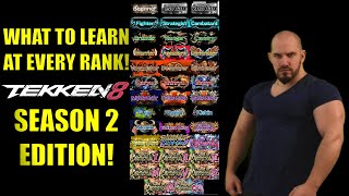 What to Learn at Every Rank - Season 2 IN DEPTH