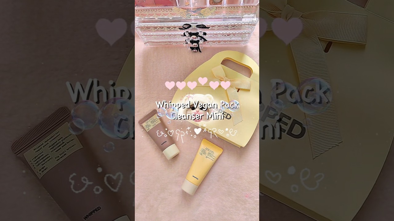Im so in Love with Whipped Vegan Pack Cleanser Mini 🩷💛 