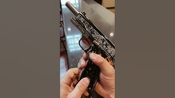 World, most beautiful colt 1911 #song #music #punjabisong and engraving#1911pistol