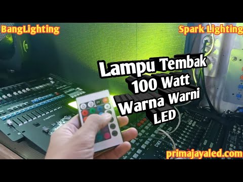 Pasang lampu sorot slim 50 wat | penjelasan kabel arde. 