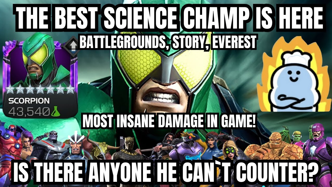 7-ЗВЕЗДОЧНЫЙ СКОРПИОН: УЛЬТИМАТИВНАЯ ВЫСТАВКА! Marvel Contest Of Champions