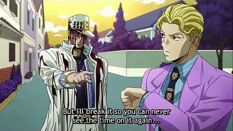 Is it canon that jotaro has PTSD?