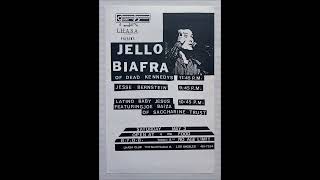 [SPOKEN WORD] Jello Biafra :: Live @ Lhasa Club, Los Angeles,  CA, 5/3/86