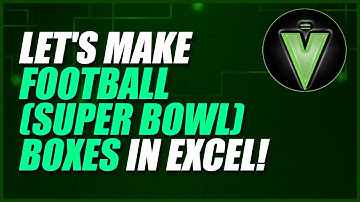 🏈 How to Make Super Bowl Squares in Excel | Football Boxes Template with Random Numbers 0–9