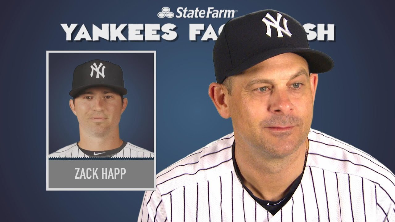 FACE MASH: Zack Happ | New York Yankees