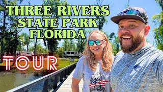 Three Rivers State Park Florida: The Real Florida/Georgia Line by The First Timers 223 views 1 month ago 8 minutes, 25 seconds