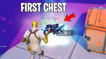 I Found The RAREST First Chest In Fortnite Reload
