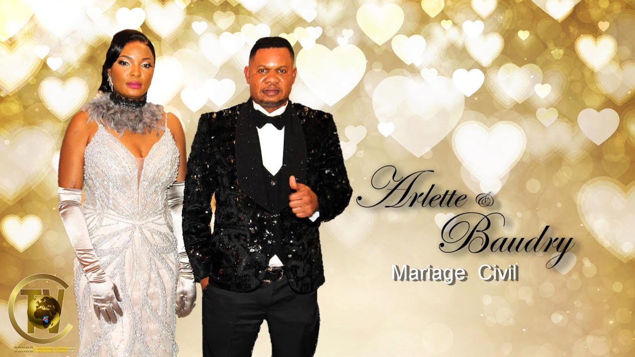 MARIAGE CIVIL DE BAUDRY ET ARLETTE À MONTRÉAL-CANADA