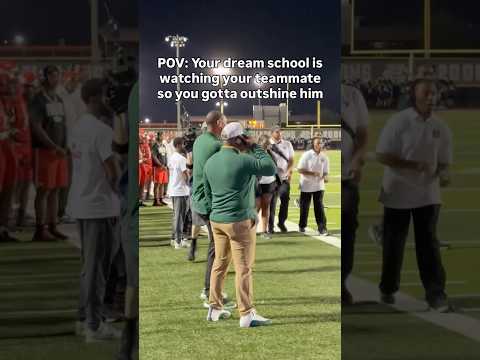 HE STOLE HIS TEAMMATES OFFER #football #Dallas #texas