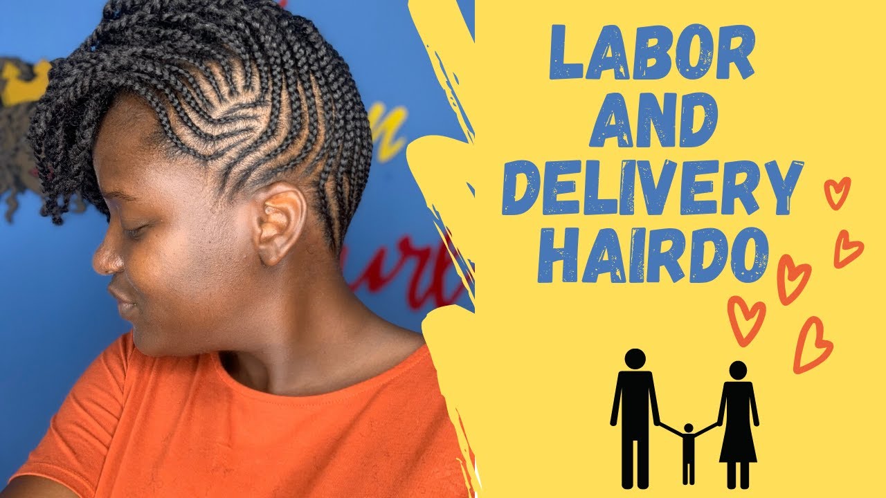 STYLING MY HAIR FOR LABOR AND DELIVERY MyCrownOfCurls YouTube