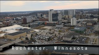 Rochester, Minnesota "Skyline Drone Views" Information