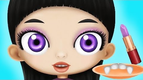 Play Fun Makeup Halloween & Vampire Zombie Monster Makeover - Gameplay Android Video