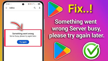 How to Fix "Something Went Wrong, Server Busy" Error on Google Play Store (2025) | Play Store Error
