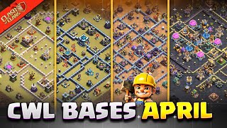 Win Next CWL With The BEST Defenses 🔥 Best CWL/War Base Links TH18 to TH11