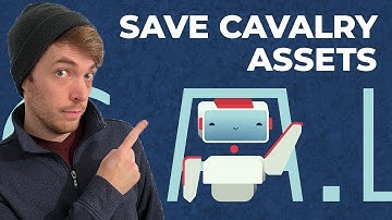 How to use the Cavalry Asset Library to save your setups