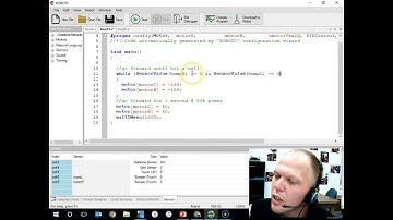 Vex IQ - RobotC - Touch Sensor