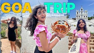 My GOA Trip In MonSoon | Vlog with FAMILY and Friends | MyMissAnand