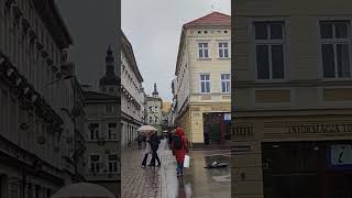 Площадь Старый Рынок в Быдгощи. Польша.