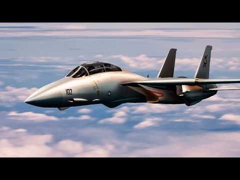 Видео: F-14 Tomcat против советских реактивных самолетов