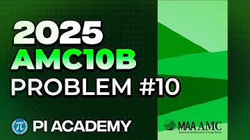[NEW] 2025 AMC10B Problem #10 (Fast and Easy⚡️🚀)