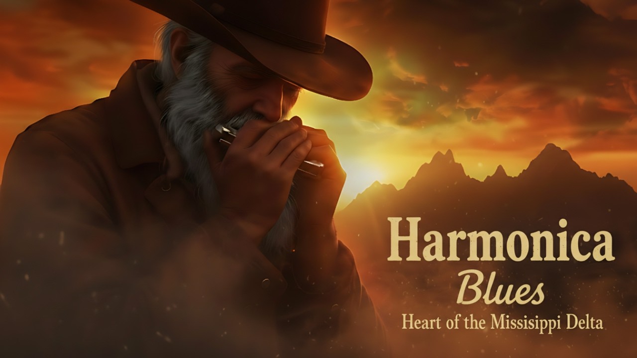 Harmonica Blues Mix – Heart of the Mississippi Delta (1.5 hours)
