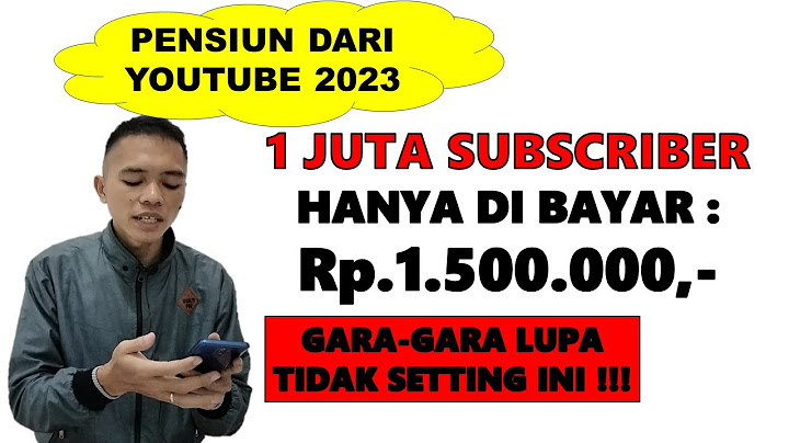 PENGHASILAN YOUTUBE 1 JUTA SUBSCRIBER 2023 | Empud Tutor - Insan Tutor
