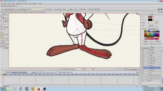 flex bind issue in anime studio pro project