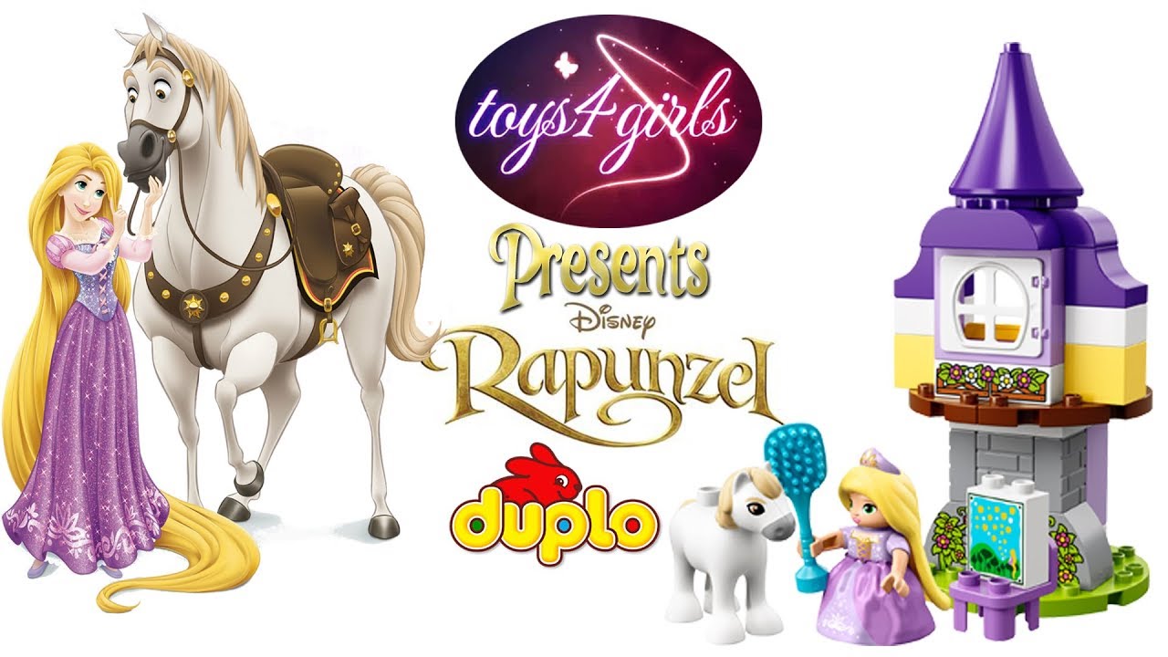 reinado Progreso asistente Lego Duplo Disney Princess Rapunzel's Tower set building tutorial video # duplo - YouTube