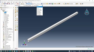 ABAQUS | Steel Braced Frame | Apply Imperfection | Buckling and Cyclic Analysis. Part 1/3