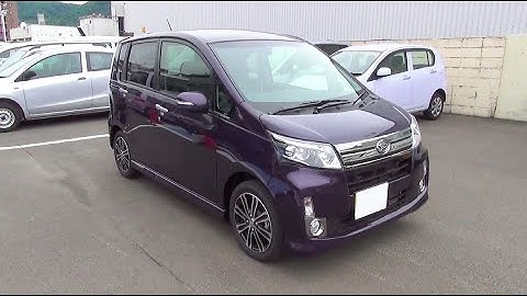 2014 New DAIHATSU MOVE CUSTOM X VS SmartSelectionSA&SN - Exterior & Interior