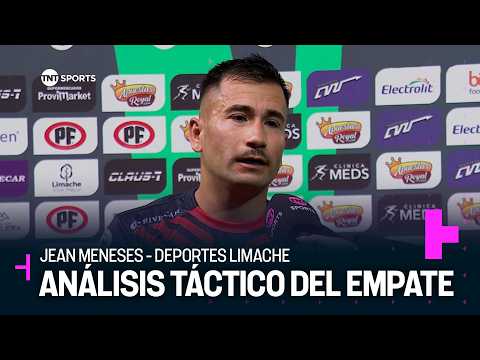 Jean Meneses analiza empate de Deportes Limache ante O’Higgins en Copa de la Liga 2026
