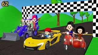 CINCHU KI SHAITANI (PART 62) | Car Race Cartoon | Desi Comedy Video | Pagal Beta | Cartoon