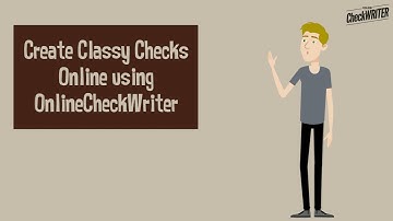 Create Customized Checks using the Check Templates from OnlineCheckWriter