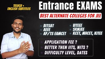 BEST Private College Entrance Examinations  AFTER 12th🔥|| DATES || Difficulty Level || Syllabus ???