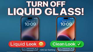 How to Turn Off Liquid Glass on iPhone (Turn Off Transparency) screenshot 1