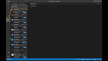 使用 VS Code 開啟本機端網站(使用 Live Server 套件)