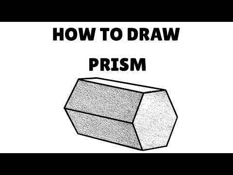 Video: Altıgen Prizma Nasıl çizilir