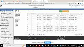 Attendance Management for Admin Login