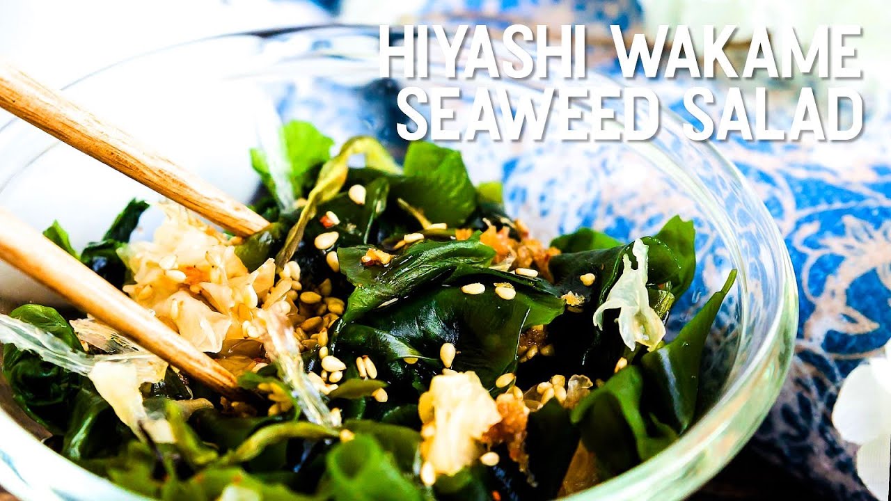 Hiyashi Wakame Seaweed Salad YouTube