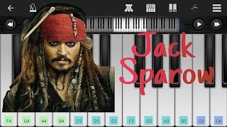 Pirates of the Caribbean theme piano تعليم عزف موسيقى قراصنة الكاريبي على Perfect Piano