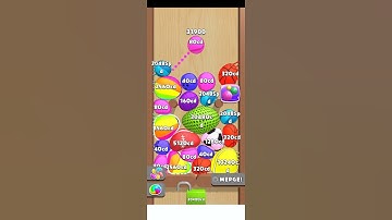 "2048Ocd" Challenge - Blob Merge 3D 🧶💯 All Levels #shorts