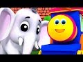 Animal Names and Sounds for Kids | Songs for Children | Bob the Train Cartoons