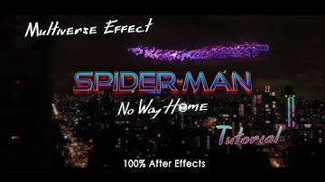 Multiverse Portal Effect Tutorial || 100% After Effects