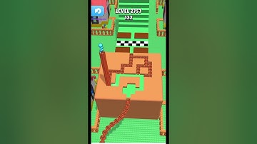 Gameplay top mobile games Relaxing n satisfying game iOS/ANDROID Stacky Dash  #shorts Level 2757