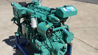 Doosan L126TI Marine Engine Walkaround