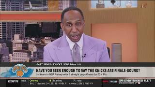 FIRST TAKE | Knicks-Thunder are going to Finals - Stephen A. bold prediction for NBA Finals matchup