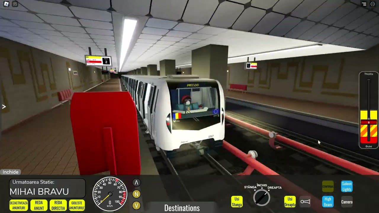 Metro Mania Anghel Saligny - Preciziei (M3) via Piața Unirii 1