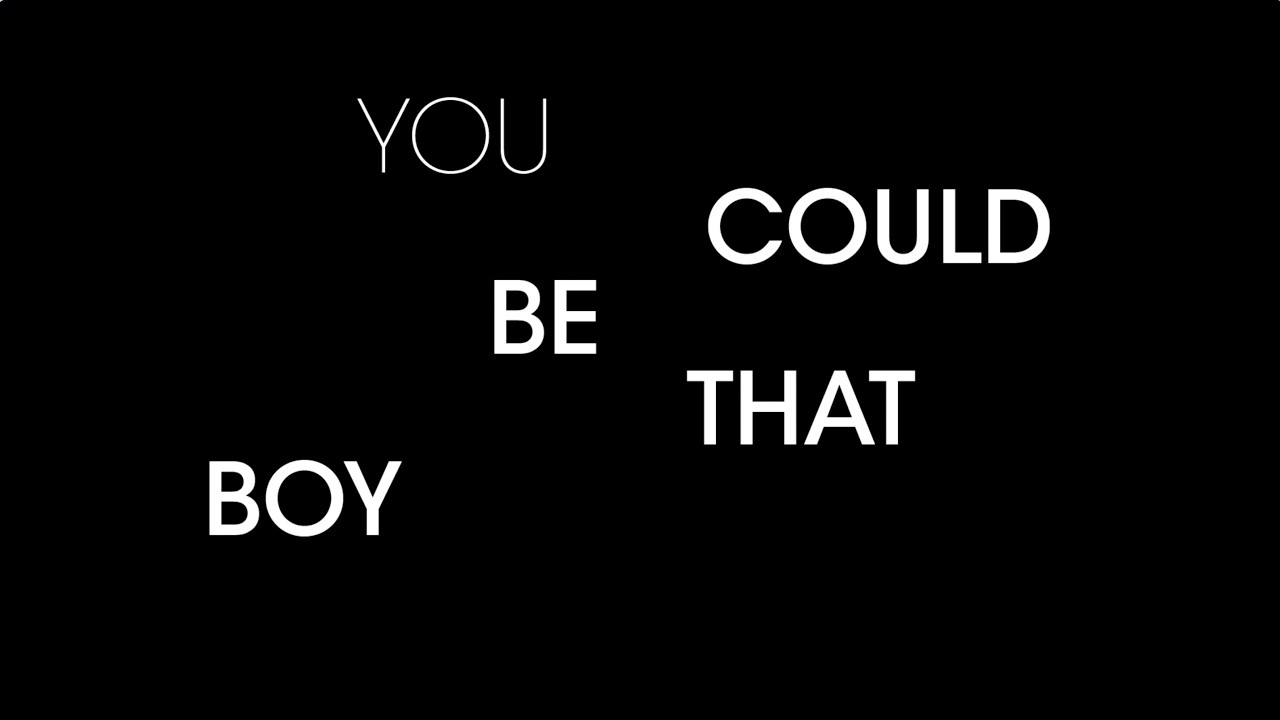 DANNA - YOU COULD BE THAT BOY (Lyric Video)